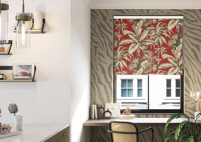 Tripura, Cinnabar - Twist&Fit Roller Blind - Image 3